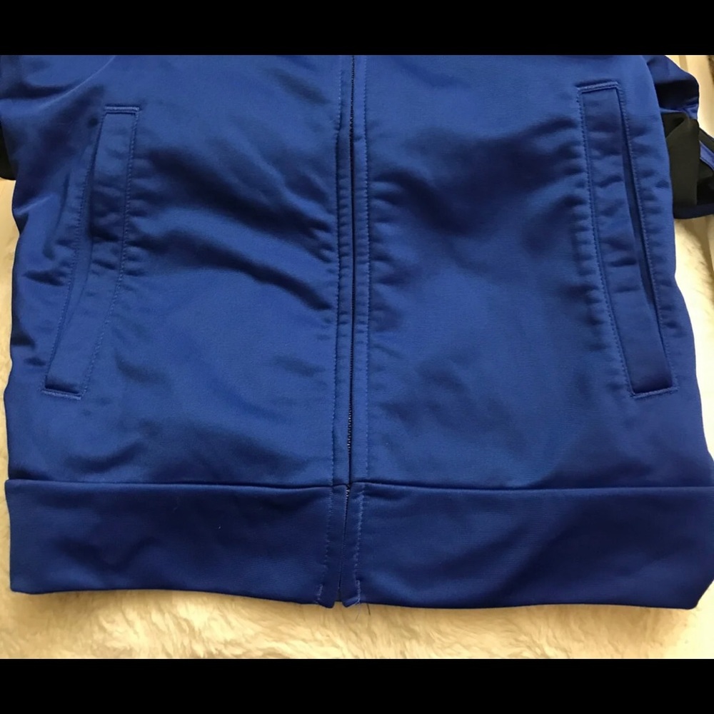 Kids Adidas Zip Up Jacket Large 14/16 - Picture 6 of 7